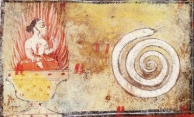 Rajasthan, 19 c.: Kundalini Serpent