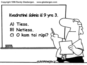 Many students actually looks forward to Mr. Atwadder maths tests