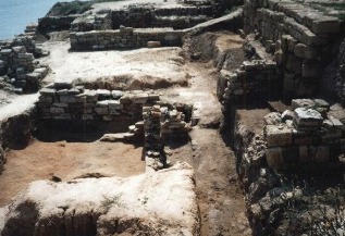 Temple ruins at Olbia